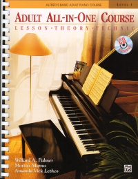 Alfred Basic Adult All-in-one Course 1 + Cd Sheet Music Songbook