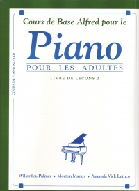 French Ed - Alfred Basic Adult P/c Lesson Level 2 Sheet Music Songbook