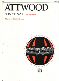 Attwood Sonatina 1 For Piano Sheet Music Songbook