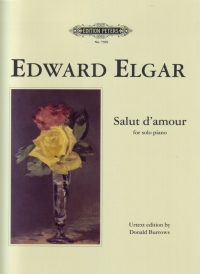 Elgar Salut Damour Piano Sheet Music Songbook