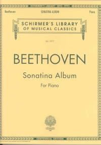 Beethoven Sonatinas (8) Piano Sheet Music Songbook