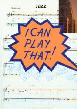 I Can Play That Jazz Piano Sheet Music Songbook
