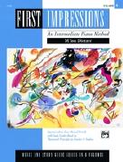 First Impressions Vol 4 Dietzer Sheet Music Songbook