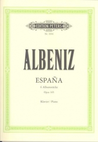 Albeniz Espana Op165 Weitzmann Piano Sheet Music Songbook