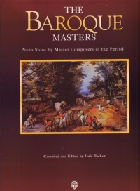 Baroque Masters Piano Solos Tucker Sheet Music Songbook