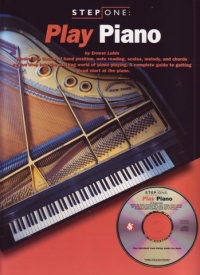 Step One Play Piano Book & Cd Sheet Music Songbook