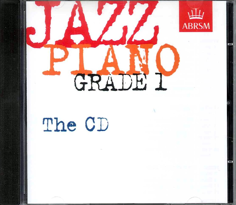 Jazz Piano Pieces Grade 1 Cd Only Abrsm Sheet Music Songbook