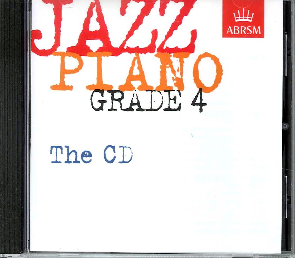 Jazz Piano Pieces Grade 4 Cd Only Abrsm Sheet Music Songbook