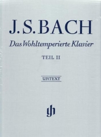 Bach Well Tempered Clavier Part Ii Hardback Piano Sheet Music Songbook
