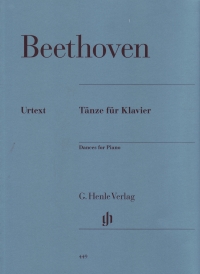 Beethoven Dances Piano Sheet Music Songbook
