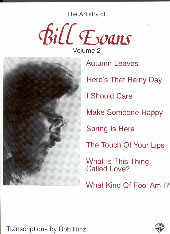 Bill Evans Artistry Of Vol 2 Piano Sheet Music Songbook