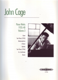 Cage Piano Works 1935-1948 Sheet Music Songbook