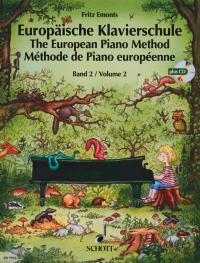 European Piano Method Vol 2 Emonts Book/cd G/e/f Sheet Music Songbook