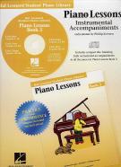 Piano Lessons Instrumental Accomps Cd 3 Hlspl Sheet Music Songbook