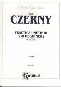 Czerny Practical Method For Beginners Op599 Sheet Music Songbook