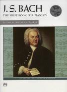 Bach First Book For Pianists Palmer Book & Cd Sheet Music Songbook