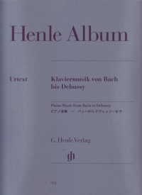 Henle Album Piano Music From Bach To Debussy Sheet Music Songbook