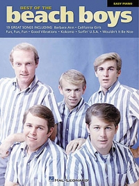Beach Boys Best Of Easy Piano Sheet Music Songbook