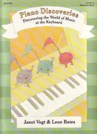 Piano Discoveries Vogt/bates Level 2a Sheet Music Songbook
