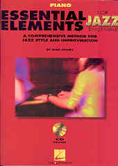 Essential Elements Jazz Ensemble Piano + Cd Sheet Music Songbook