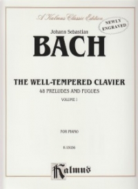 Bach Well Tempered Clavier Vol 1 Bischoff Piano Sheet Music Songbook