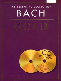 Bach Gold The Essential Collection Book & Cds Sheet Music Songbook