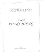 Copland 2 Piano Pieces Pib-438 Sheet Music Songbook