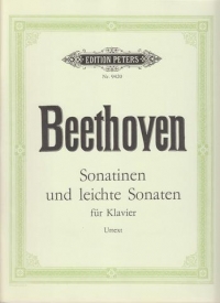 Beethoven Sonatinas And Easy Sonatas (urtext) Sheet Music Songbook