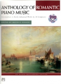 Anthology Of Romantic Piano Book/dvd Hinson Sheet Music Songbook