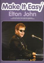 Make It Easy Elton John Easy Piano/vocal Sheet Music Songbook