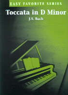 Bach Toccata Dmin Easy Favourite Sheets Piano Sheet Music Songbook