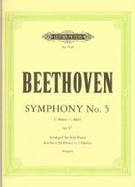 Beethoven Symphony No5 Op67 Cmin Singer Solo Piano Sheet Music Songbook