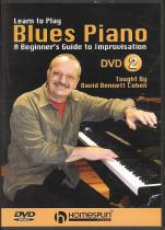 Learn To Play Blues Piano 2 Cohen Dvd Sheet Music Songbook