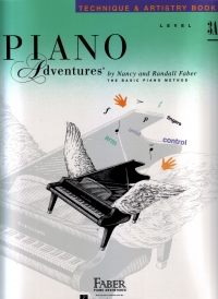 Piano Adventures Technique & Artistry Level 3a Sheet Music Songbook
