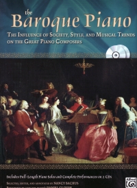 Baroque Piano History Of Piano Masterworks Book/cd Sheet Music Songbook