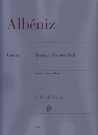 Albeniz Iberia Second Book Piano Sheet Music Songbook
