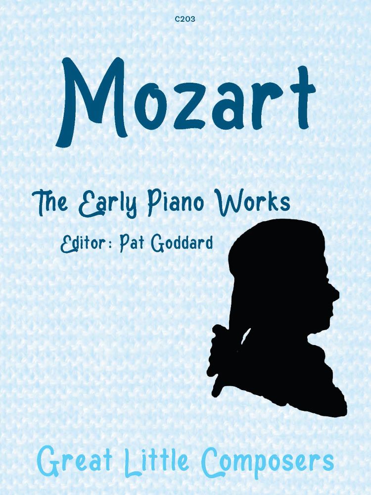 Great Little Composers Mozart Early Piano Works Sheet Music Songbook