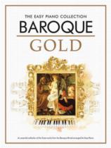 Baroque Gold Easy Piano Sheet Music Songbook
