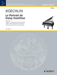 Koechlin Le Portrait De Daisy Hamilton Op140 Vol 3 Sheet Music Songbook