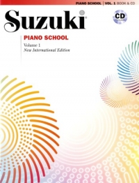 Suzuki Piano School Vol 1 Book + Cd Revised Sheet Music Songbook