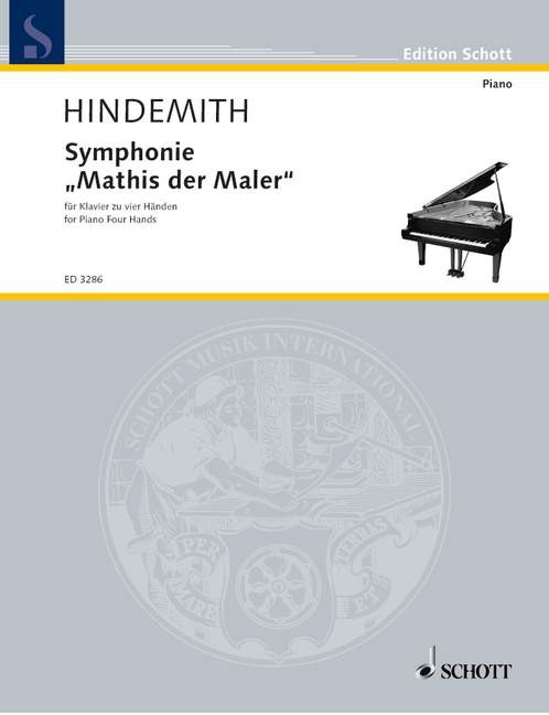 Hindemith Symphony Mathis Der Maler 2 Pf 4 Hands Sheet Music Songbook