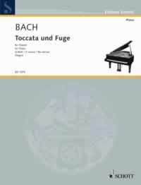 Bach Toccata & Fugue Dmin Arr Reger Piano Solo Sheet Music Songbook