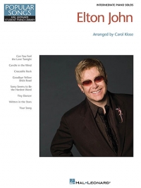 Elton John Popular Songs Hal Leonard Student Piano Sheet Music Songbook