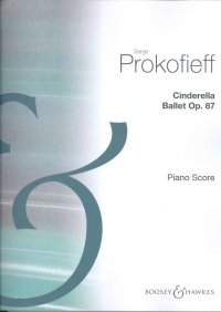 Prokofiev Cinderella Op87 Piano Reduction Sheet Music Songbook