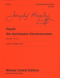 Haydn Easiest Piano Sonatas Landon Leisinger Sheet Music Songbook