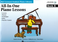 Hal Leonard Student All-in-one Piano Lessons Bk B Sheet Music Songbook