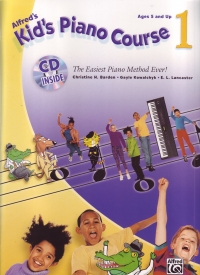 Kids Piano Course 1 Book + Online Access Sheet Music Songbook