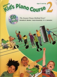 Kids Piano Course 2 Book & Cd Sheet Music Songbook