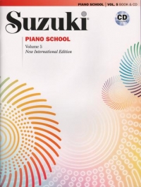 Suzuki Piano School Vol 5 Book + Cd Revised Sheet Music Songbook