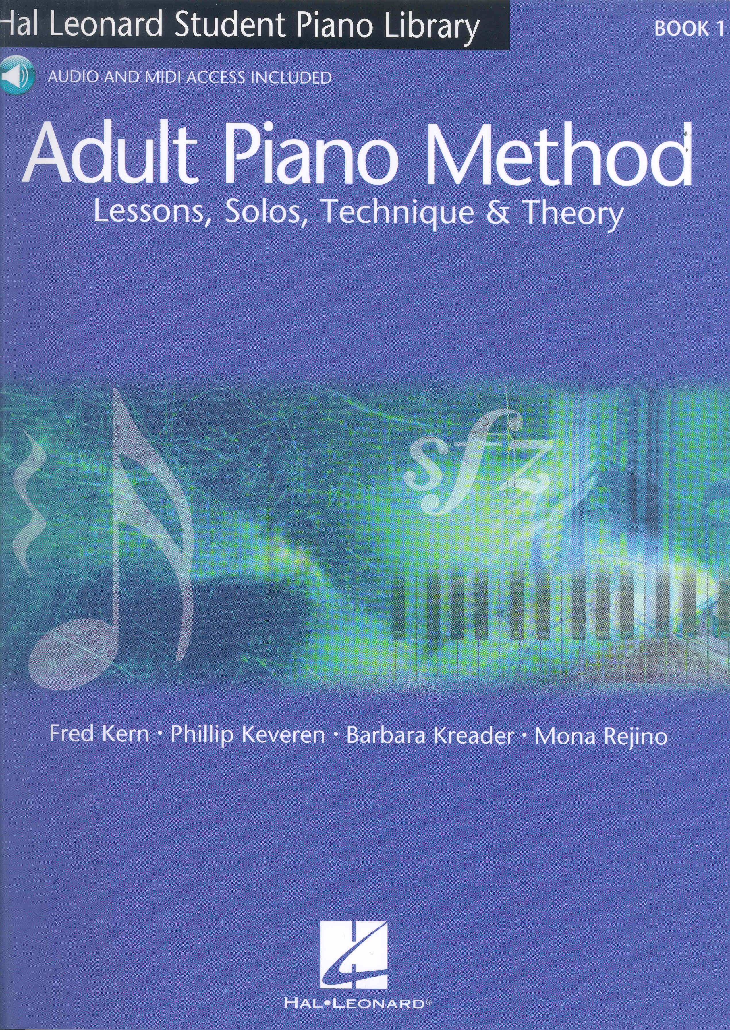 Adult Piano Method Book 1 + Online Sheet Music Songbook